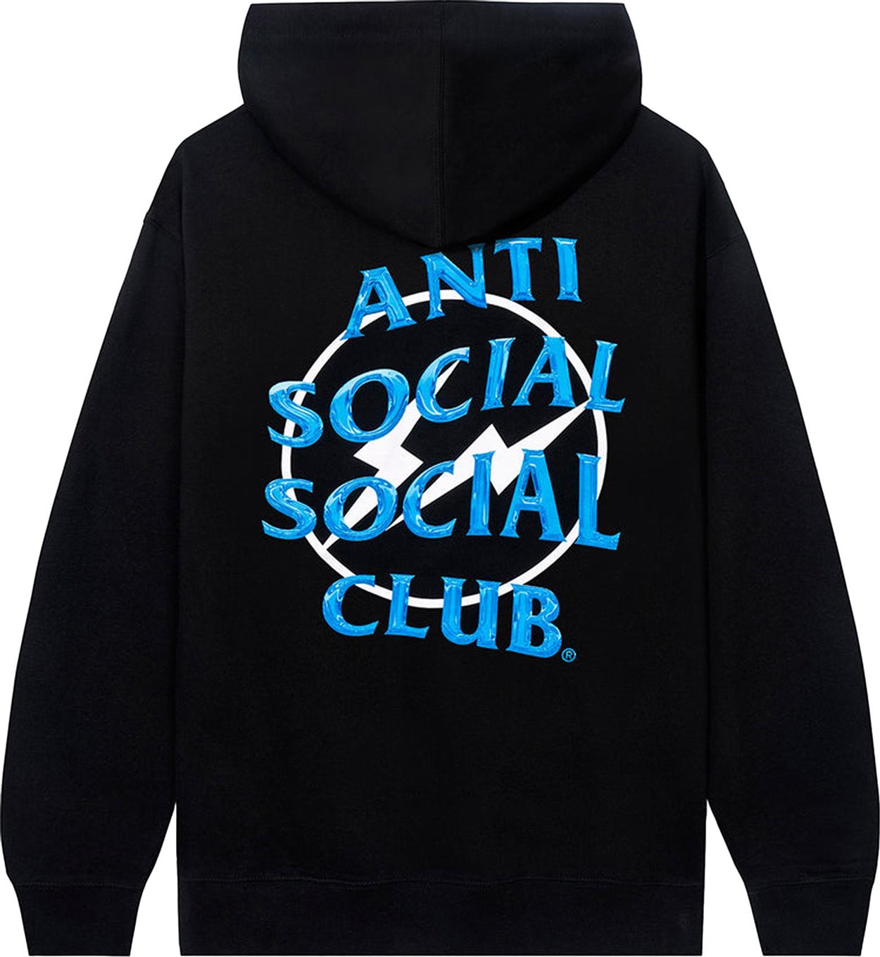 Anti Social Social Club x Fragment Precious Petals Hoodie Black Blue
