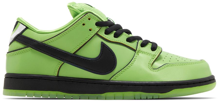 USED Nike SB Dunk Low The Powerpuff Girls Buttercup