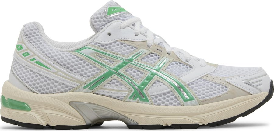 PROMO ASICS Gel-1130 White Malachite Green Off White Midsole (Women's)