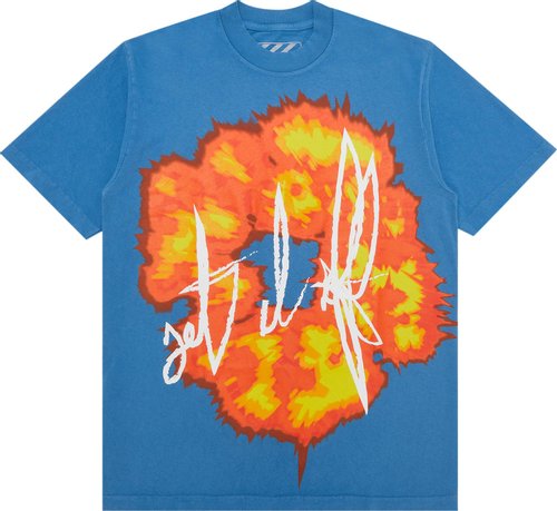 PROMO Denim Tears x Offset Set It Off #1 T-shirt Blue