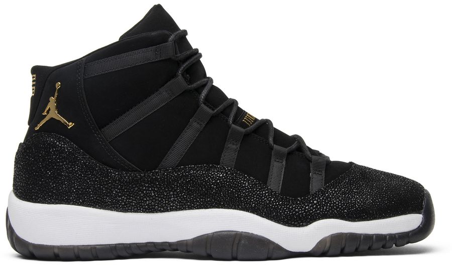 USED Jordan 11 Retro Heiress Black Stingray (GS)