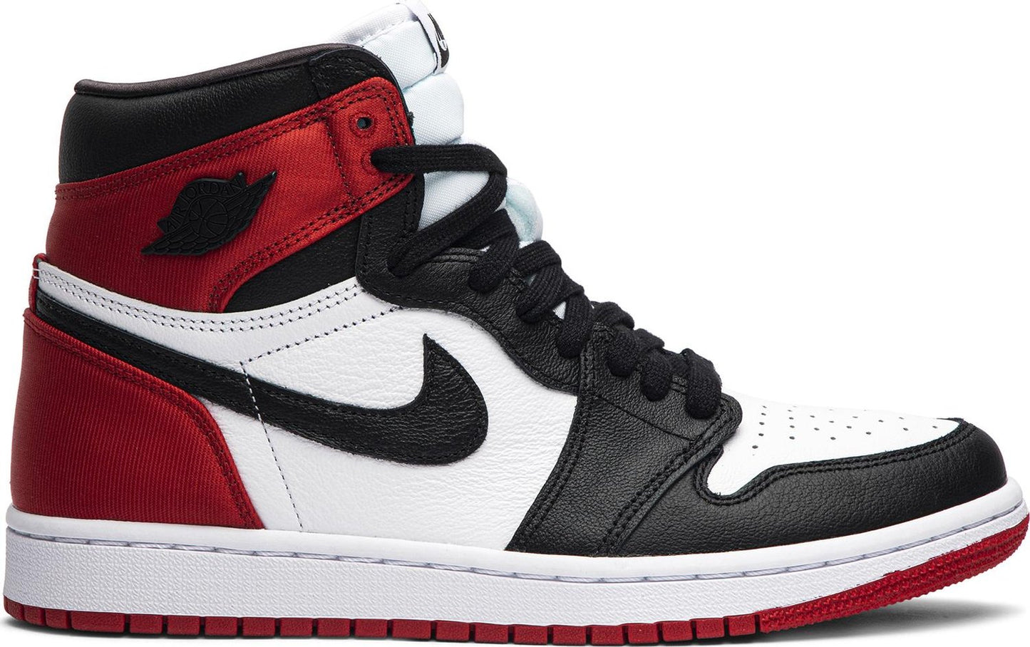 Black Friday Jordan 1 Retro High Satin Black Toe (Women's)
