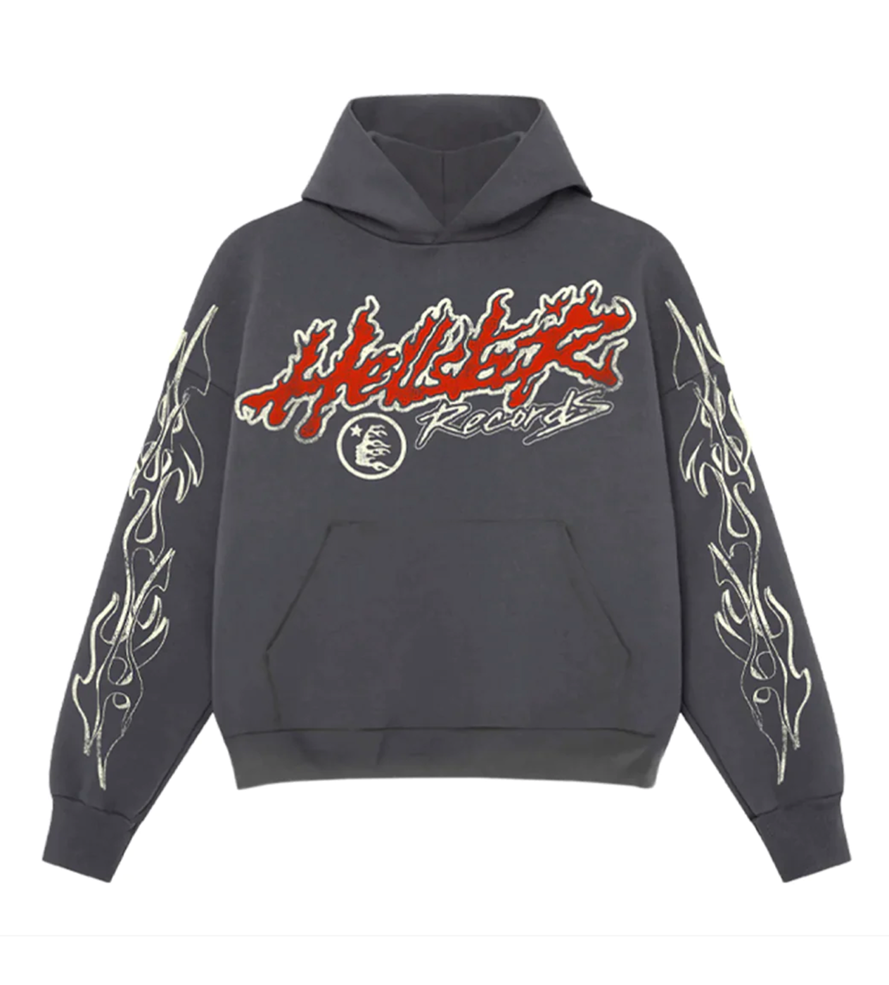 PROMO Hellstar Studios Records Tour Hoodie Faded Black