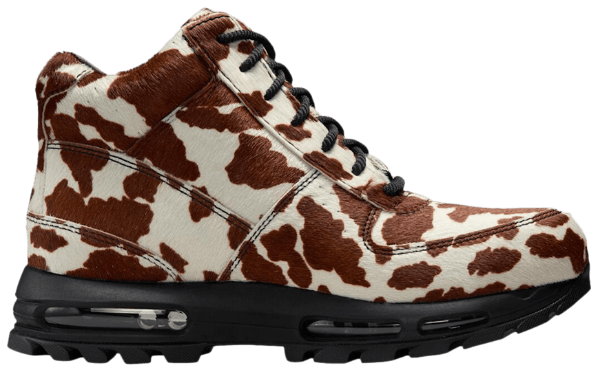 Nike Air Max Goadome Sail Cacao Wow Cow Print Pony Hair