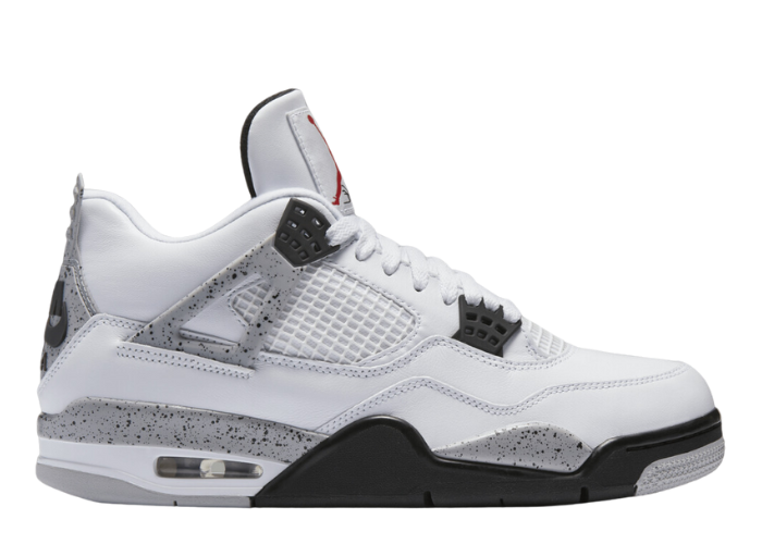 USED Jordan 4 Retro White Cement (2025) (GS)