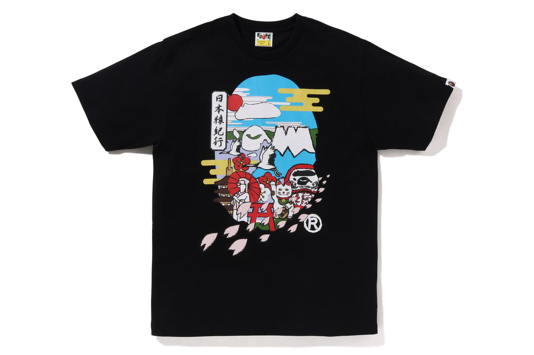 BAPE Japan Culture CNY Tee Black