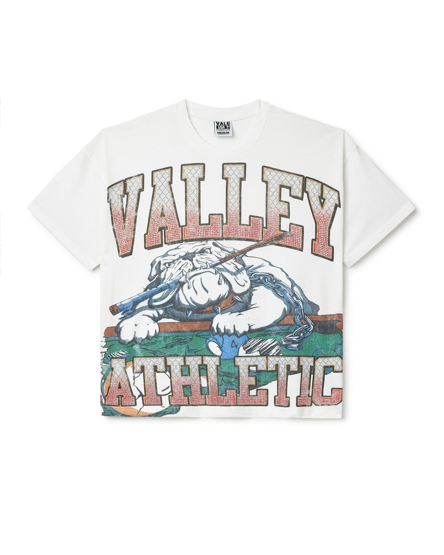 VALE Polo Bling Tee White