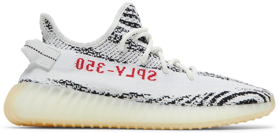 USED adidas Yeezy Boost 350 V2 Zebra
