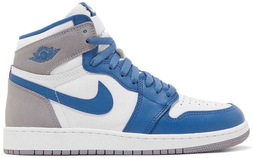 USED Jordan 1 Retro High OG True Blue (GS)