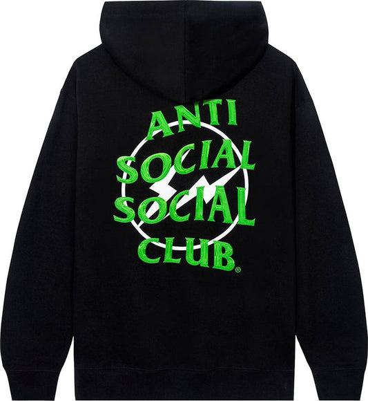 Black Friday Anti Social Social Club x Fragment Precious Petals Hoodie Black Green