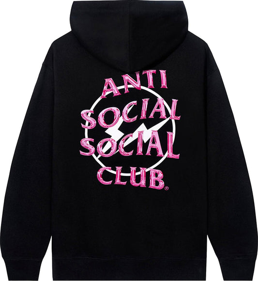 PROMO Anti Social Social Club x Fragment Precious Petals Hoodie Black Pink