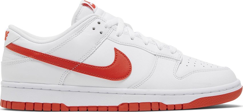 PROMO Nike Dunk Low Retro White Picante Red