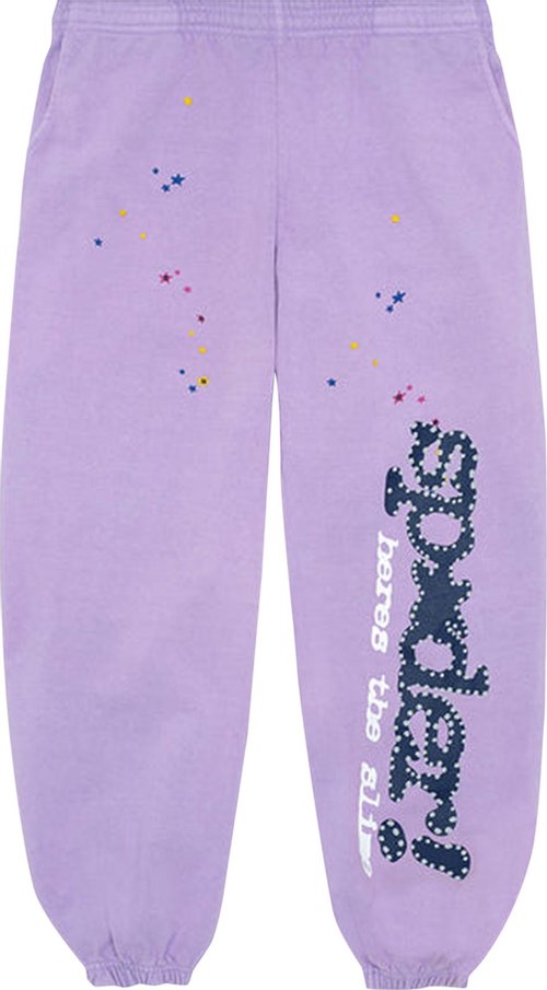 PROMO Sp5der Acai Sweatpant Purple