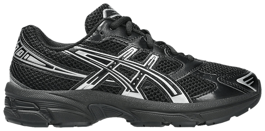 USED ASICS Gel-1130 Black Pure Silver (GS)