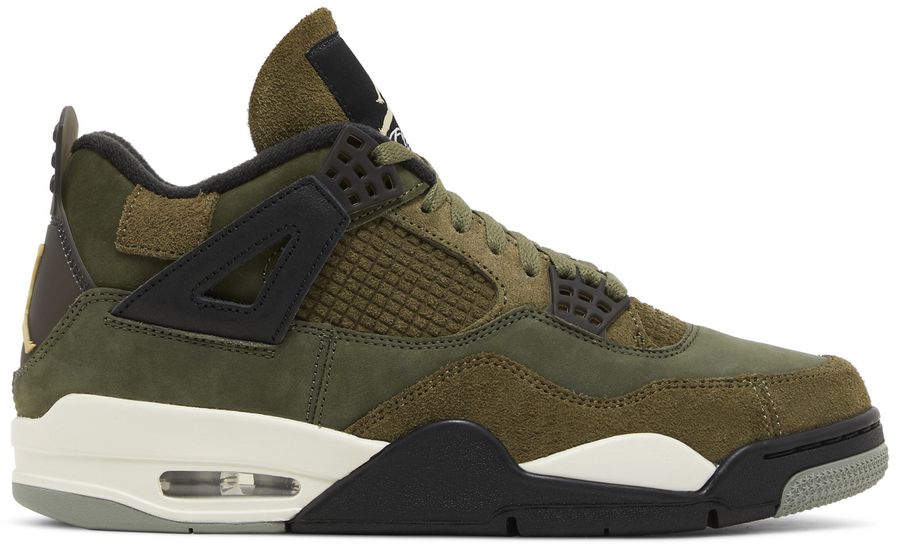 USED Jordan 4 Retro SE Craft Medium Olive