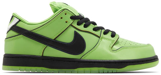 USED Nike SB Dunk Low The Powerpuff Girls Buttercup