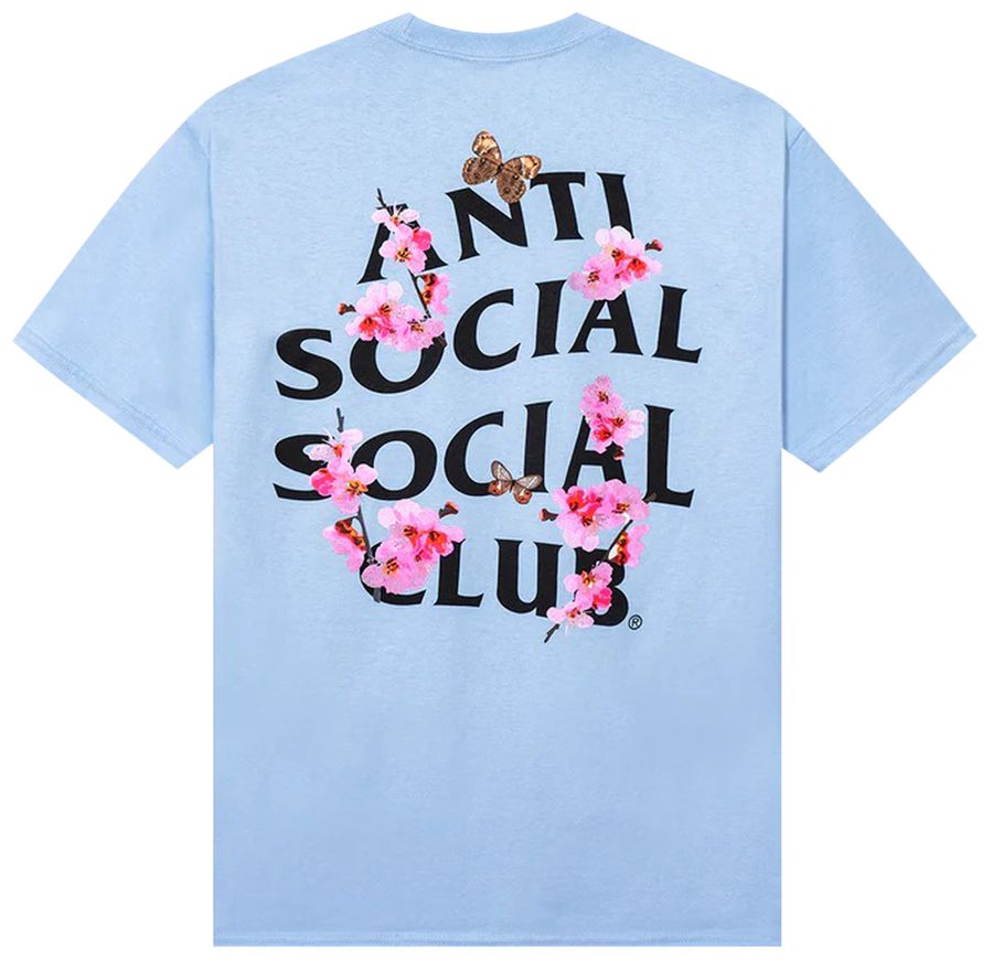 Anti Social Social Club Kkotch Tee Blue