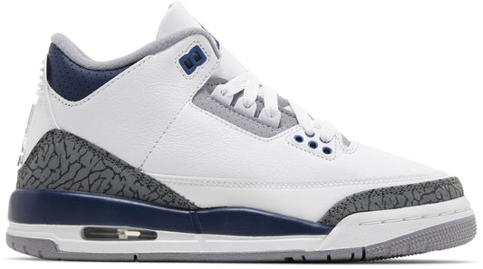 USED Jordan 3 Retro Midnight Navy (GS)