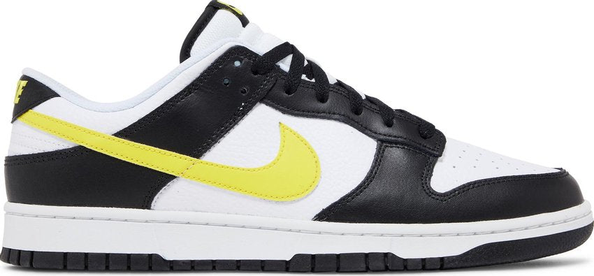 USED Nike Dunk Low Black Opti Yellow