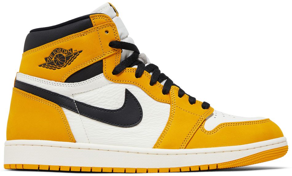 USED Jordan 1 Retro High OG Yellow Ochre