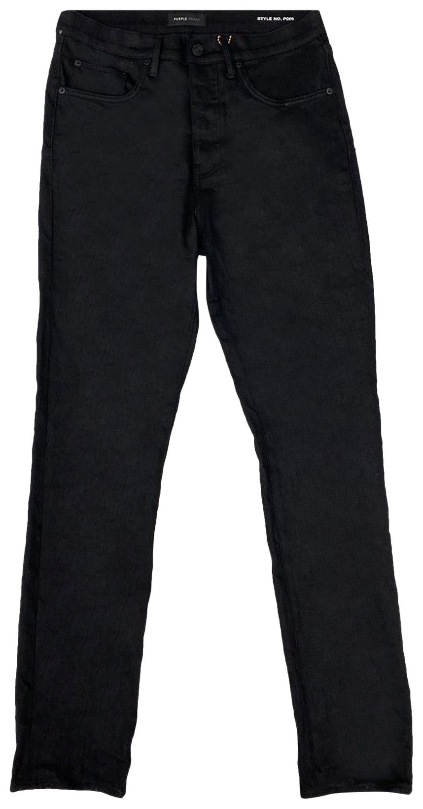PURPLE BRAND Black Raw Denim Black