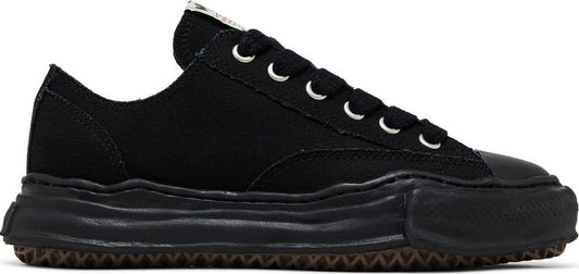 PROMO Maison Mihara Yasuhiro Peterson 23 OG Sole Canvas Low Black Black