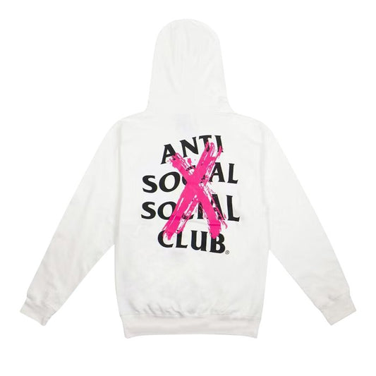 PROMO Anti Social Social Club Cancelled Hoodie White