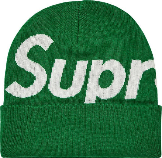 Supreme Big Logo Beanie Beanie (FW23) Green