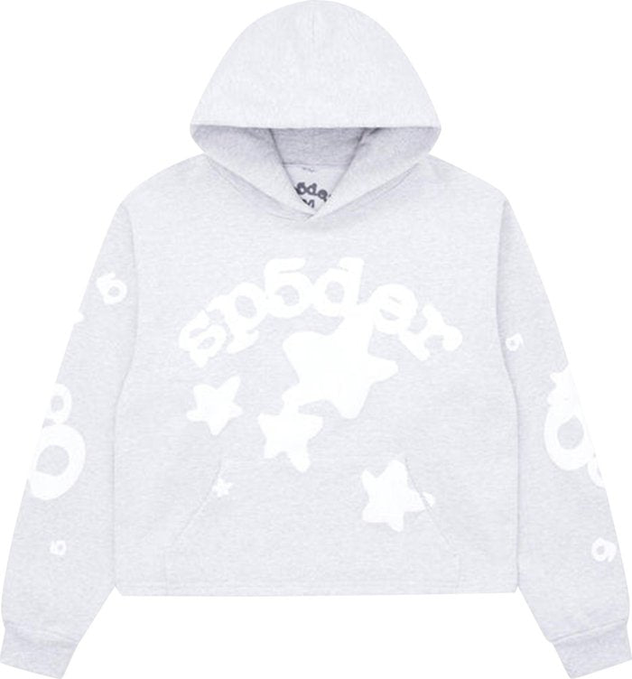 PROMO Sp5der Beluga Hoodie Heather Grey