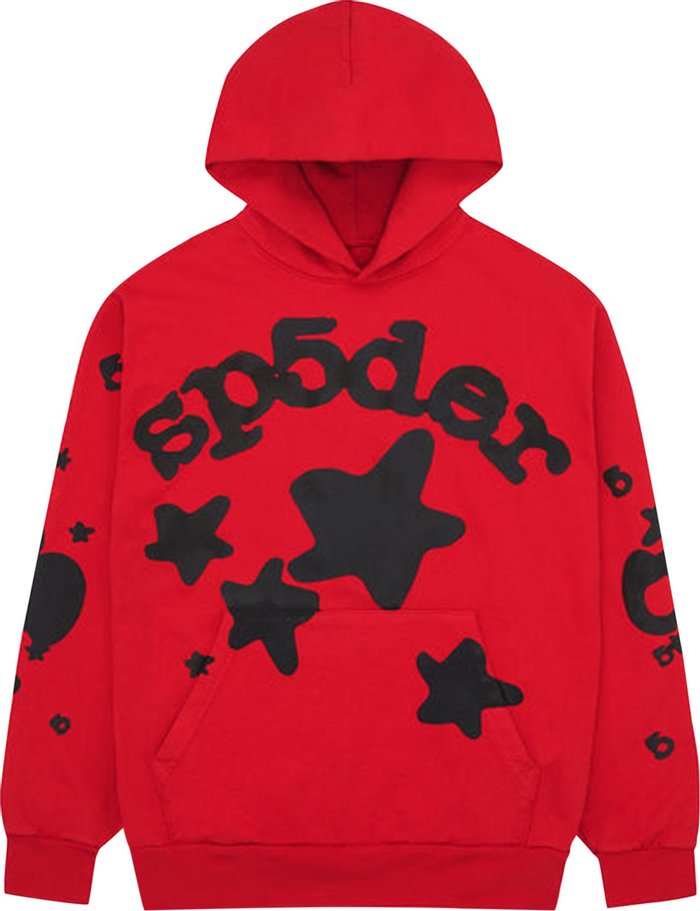 Sp5der Beluga Hoodie Red