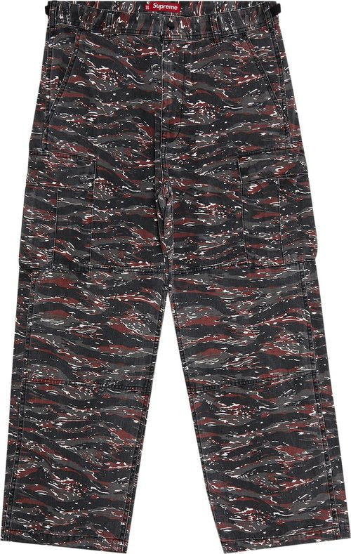 Supreme Cargo Pant (SS24) Red Tiger Camo