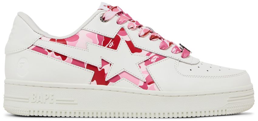 A Bathing Ape Bape Sta Icon ABC Camo Pink