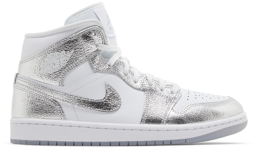 Jordan 1 Mid SE Metallic Silver (Women's)