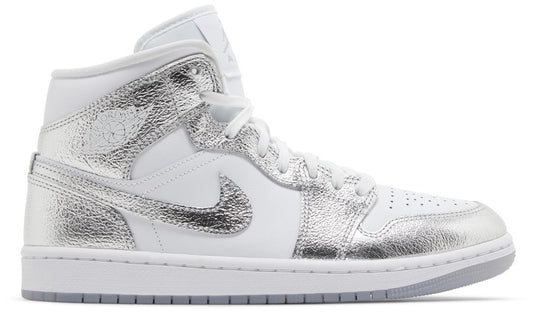 Jordan 1 Mid SE Metallic Silver (Women's)