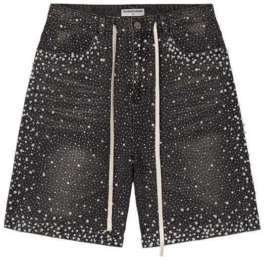 Vale Forever Rainstorm Jorts 'Black'