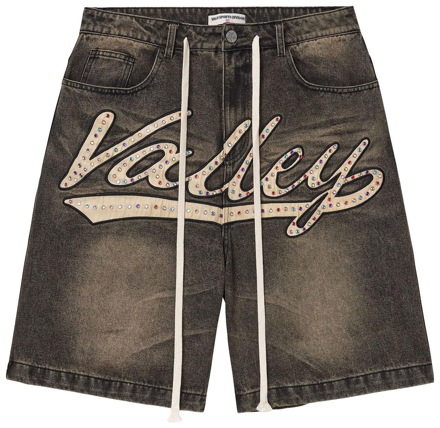 Vale Forever Skittles Jorts Black Wash