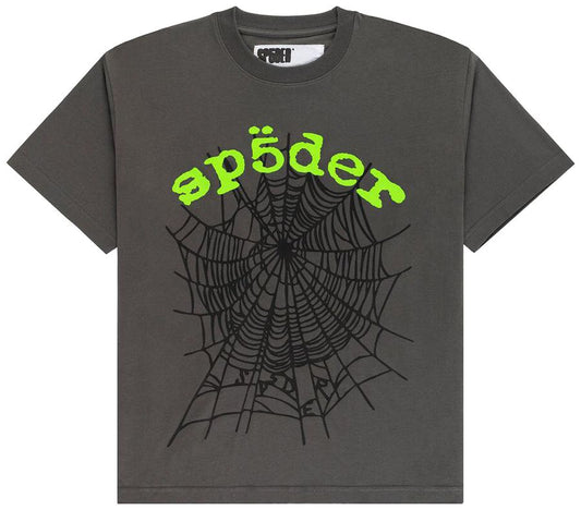 Sp5der OG Web V2 Tee Slate Grey