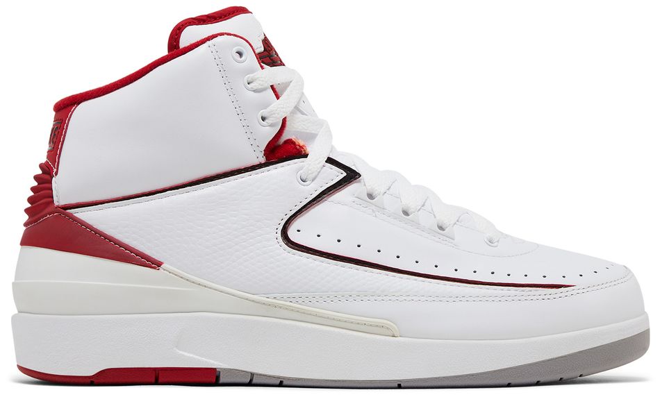 Jordan 2 Retro White Red CDP (2008) (No Box)
