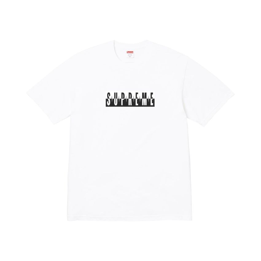 Supreme Split Tee (FW25) White