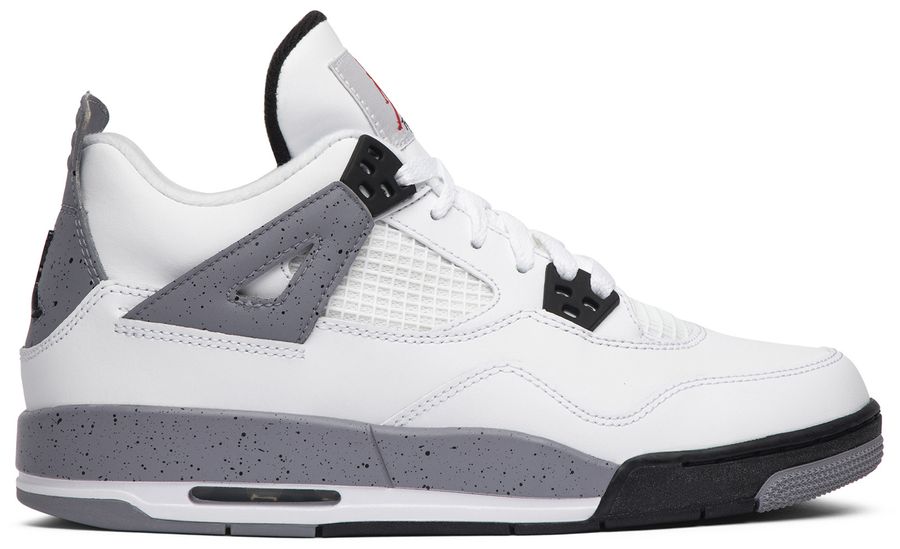 USED Jordan 4 Retro White Cement (2012) (GS)