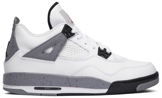USED Jordan 4 Retro White Cement (2012) (GS)