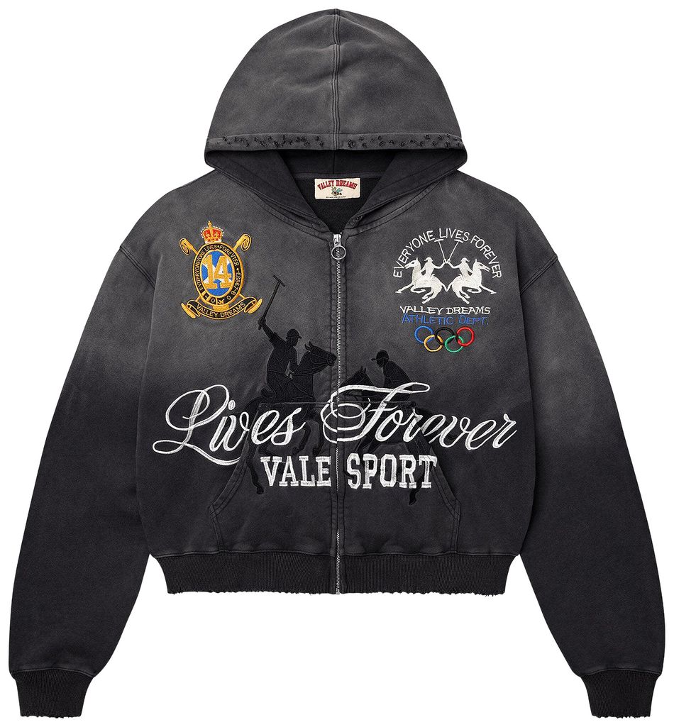 Vale Forever Rock Zip Up 'Black'