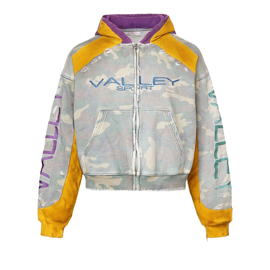 Vale Forever Boiler Room Zip Up 'Green'