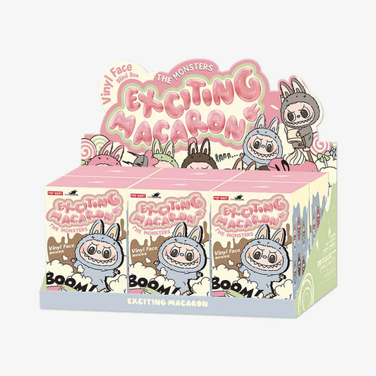 Labubu The Monsters Tasty Macarons Vinyl Face Blind Box