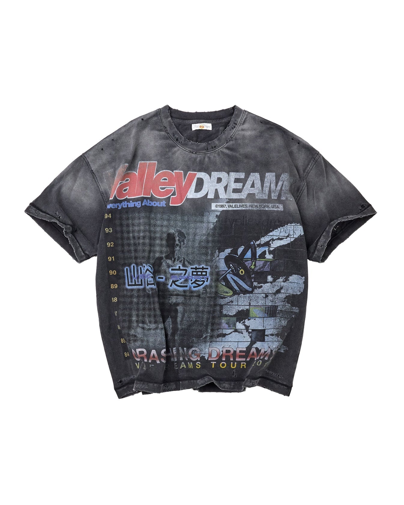VALE DREAMCRASHER TEE BLACK