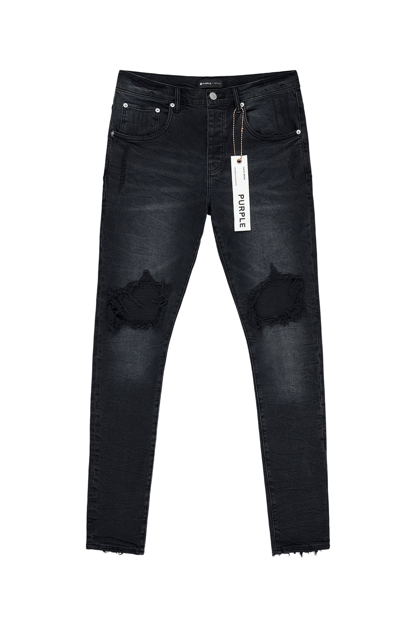 Purple Brand Jean Black Wash Blowout