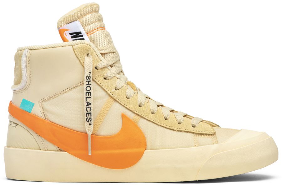 USED (NO BOX) Nike Blazer Mid Off-White All Hallow's Eve