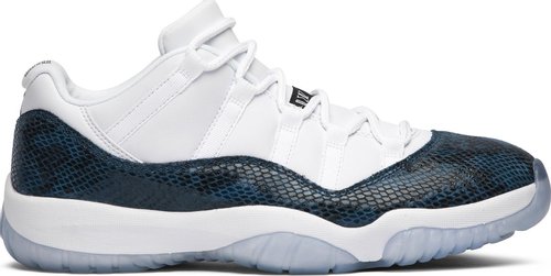 USED Jordan 11 Retro Low Snake Navy (2019)