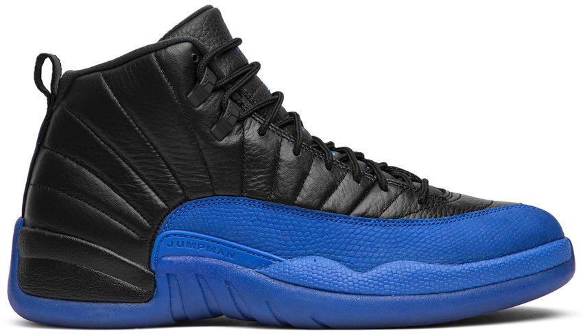 USED Jordan 12 Retro Black Game Royal