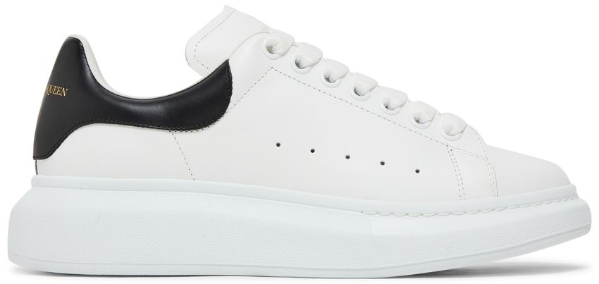 USED Alexander McQueen Oversized White Black